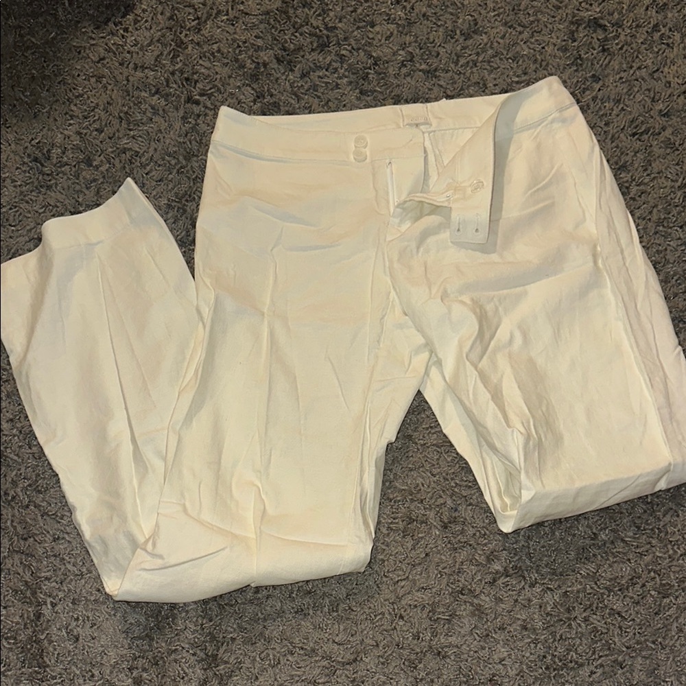 Cream Pants